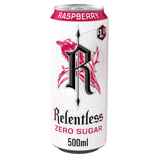 Relentless Sugar Free Raspberry Energy Drink